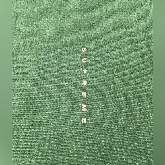 Supreme New York Men’s Size L Pine Green Cotton Hoodie - Picture 7 of 13